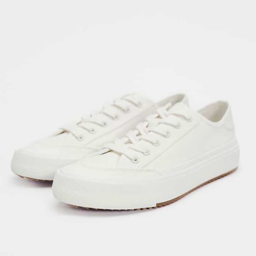 اسنیکرز زارا سفید | Zara White Sneakers